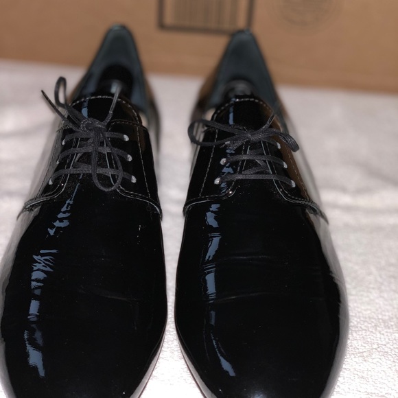 Prada Patent Leather Oxfords sz 39 - Picture 4 of 5